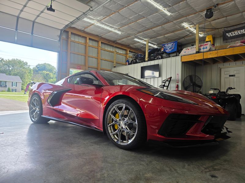 C8 Convertible Z51- Medium Z51 Wing Install