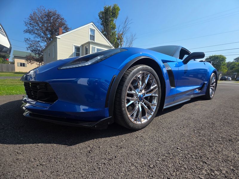 Blue Z06 Corvette- Services