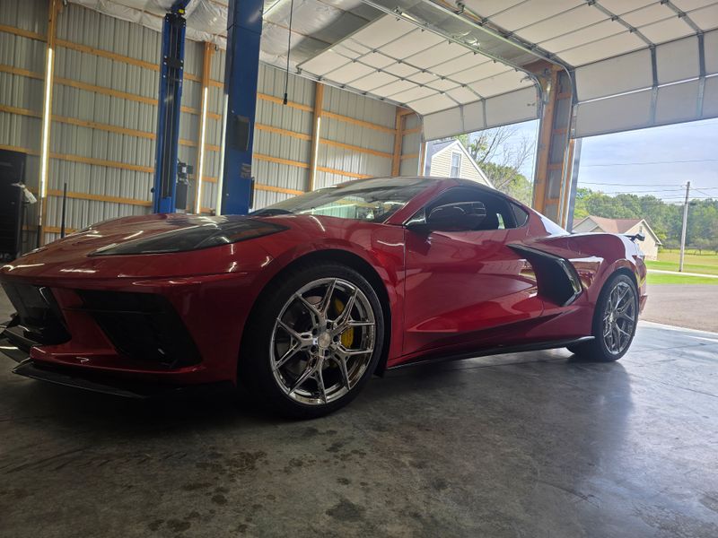 C8 Convertible Z51- Medium Z51 Wing Install