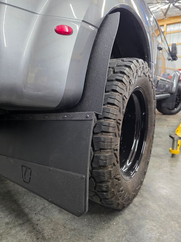 Ford F450 Trigger Industries Mudflap Installation (Front and Rear)