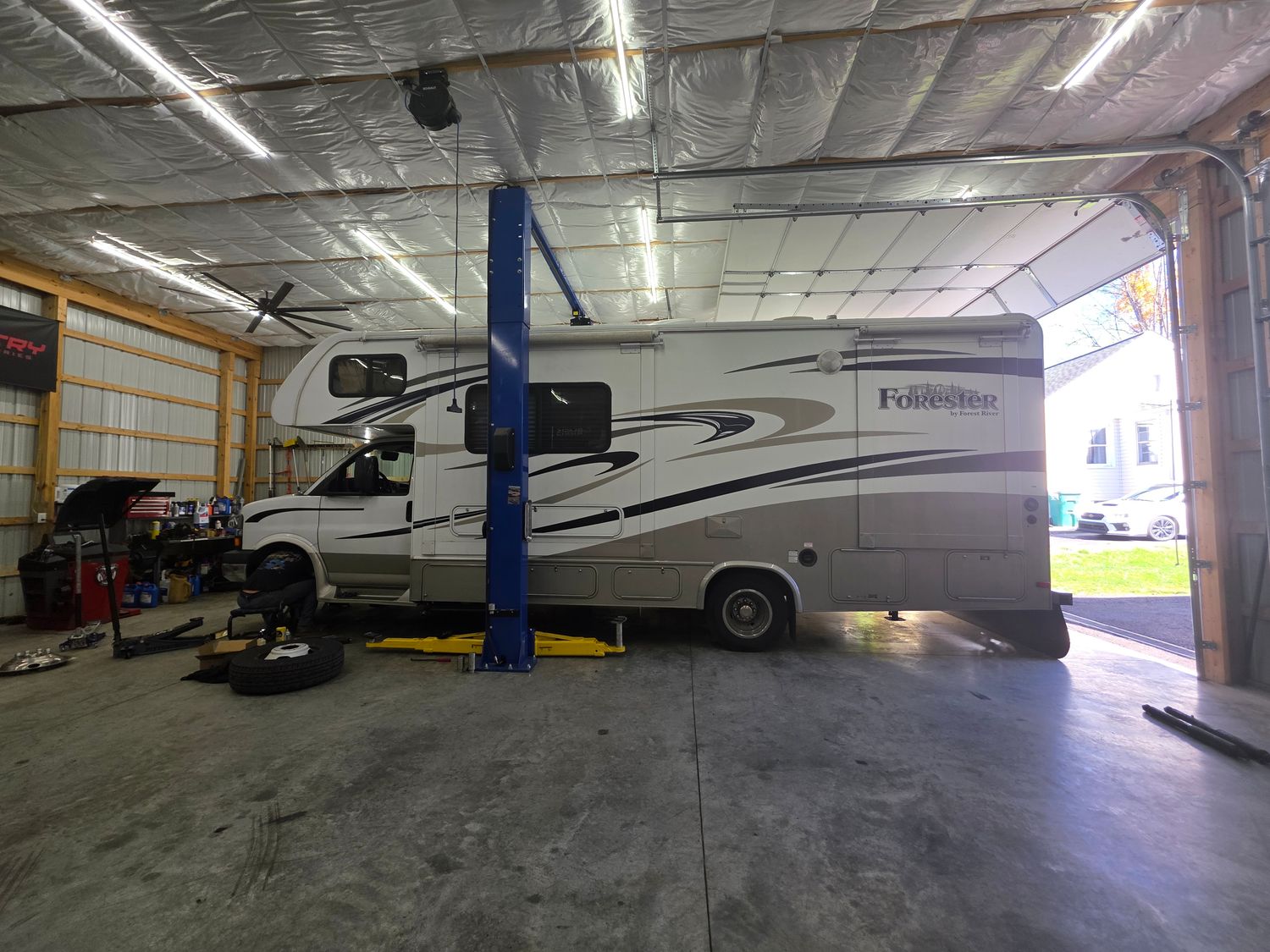 Forester Camper- New A/C Unit Installation + Inspection/ Emissions