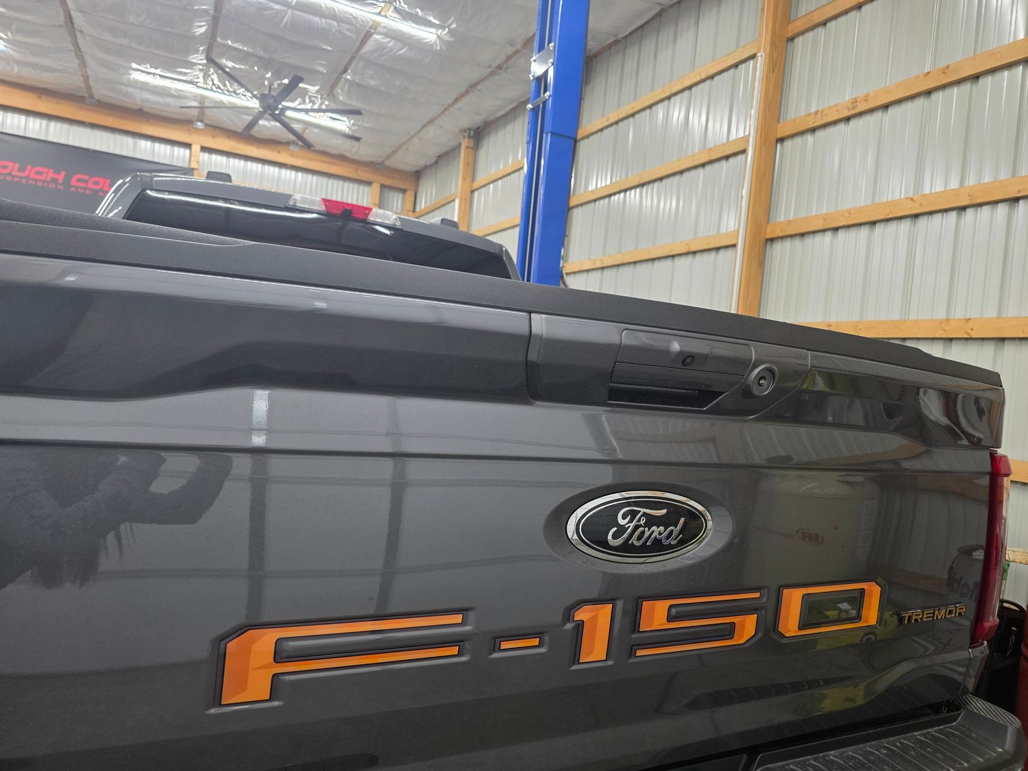 Ford F150 Tremor- Tailgate Decal/Letting Installation and Rear Wheel Well Liner Installation