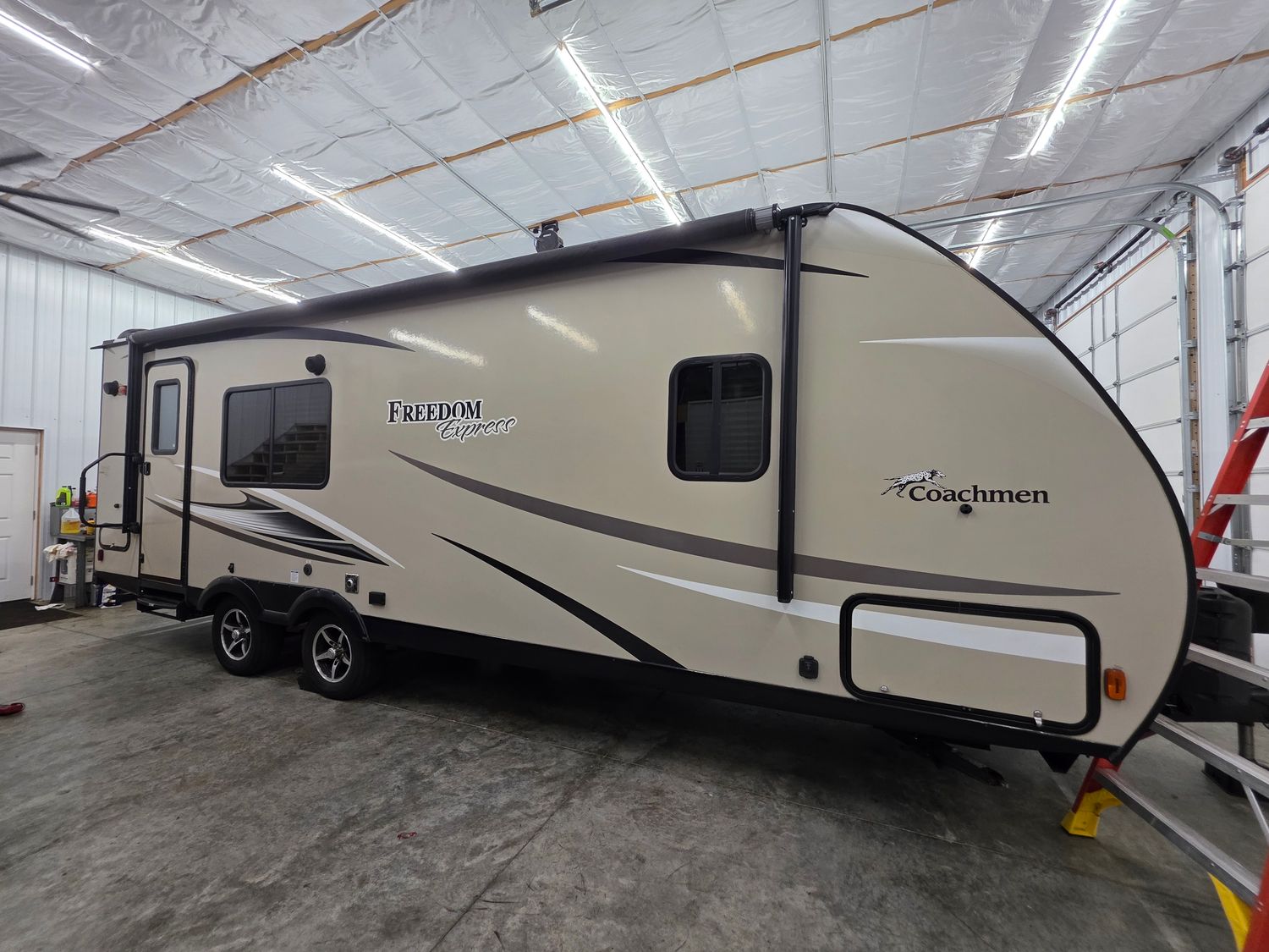Camper- EPDM Rubber Roof Coating and seal and Re-Seal (all around)