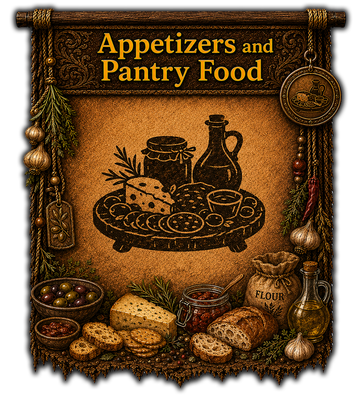 Appetizers and Pantry Food