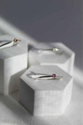 Tiny Gemstone Ring