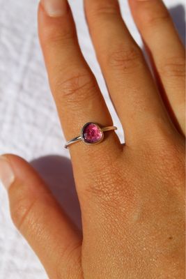 Rubellite Ring