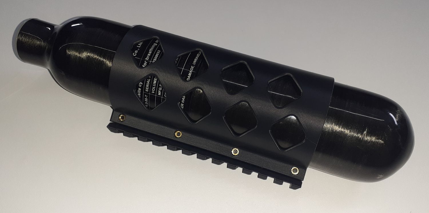 &quot;Slim&quot; 53-54mm Bottle Band - Bottom Clamp