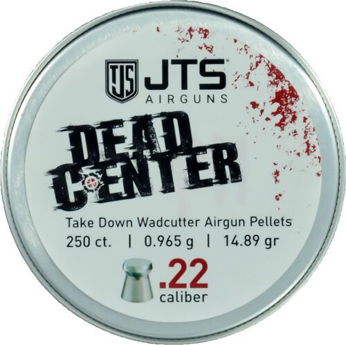 JTS Dead Center Wadcutter 14.89gr - 250 Pellets