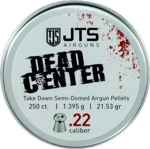 JTS Dead Center Semi-Domed 21.53gr - 250 Pellets