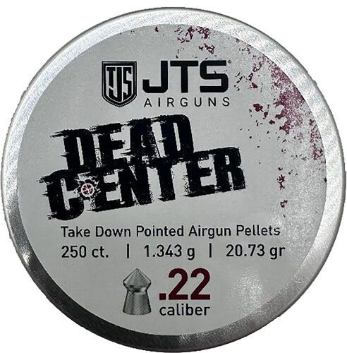 JTS Dead Center Pointed 20.73gr - 250 Pellets