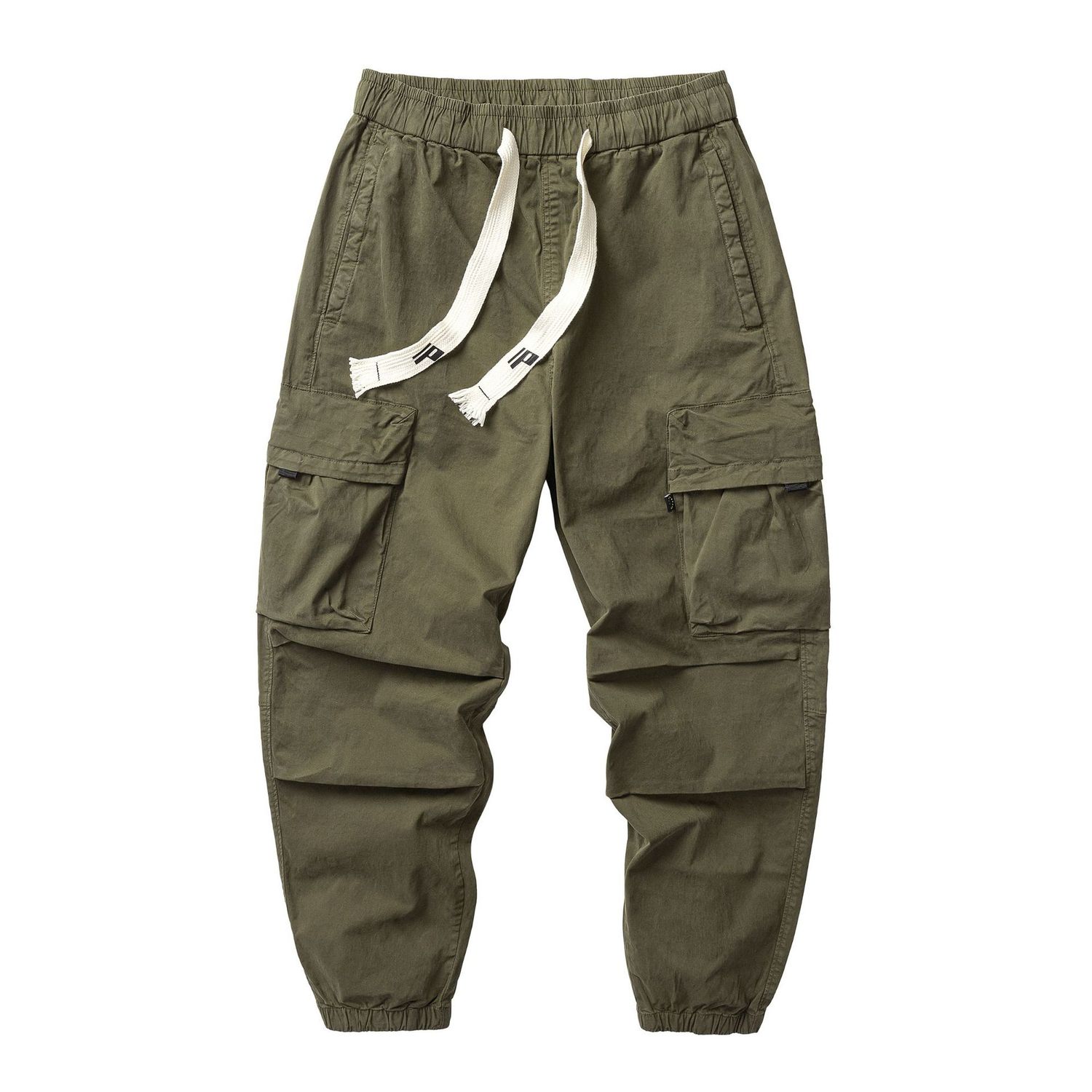 New Cross-border Men&#39;s Sweatpants, Size: S, Color: Army green