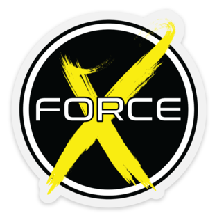 X Force 3x3 Sticker