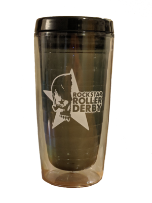 Rockstar Roller Derby Souvenir Tumbler
