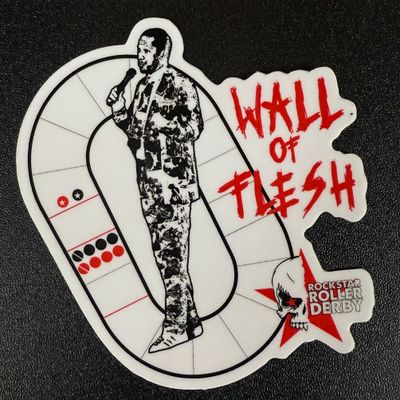 Wall Of Flesh Sticker