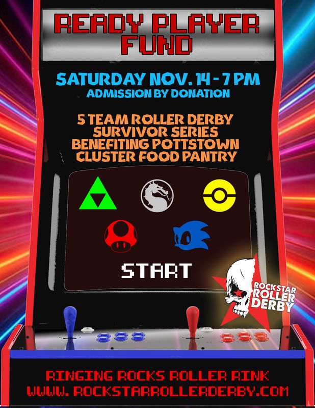 Ready Player Fund - Fundraiser Bout Ready Player Fund - Fundraiser Bout