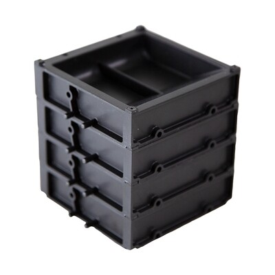 UberTrayz 4-Pack Black