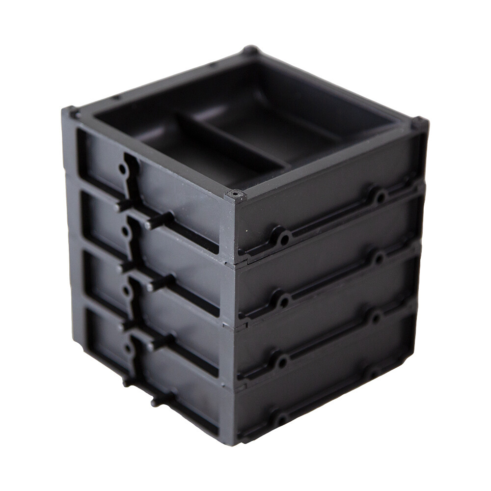 UberTrayz 4-Pack Black
