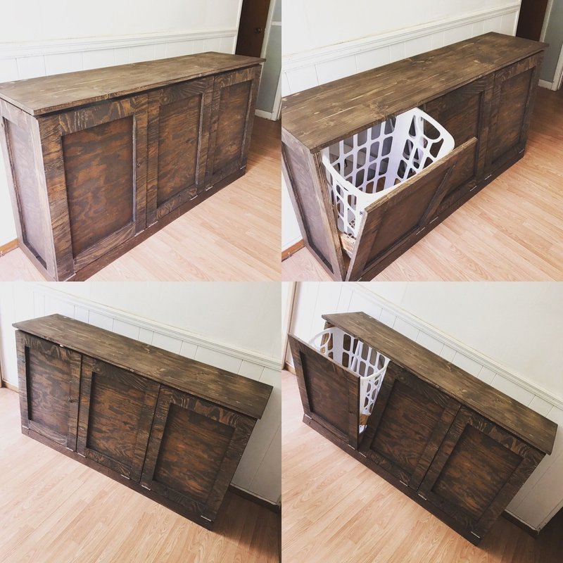 3 bin laundry sorter