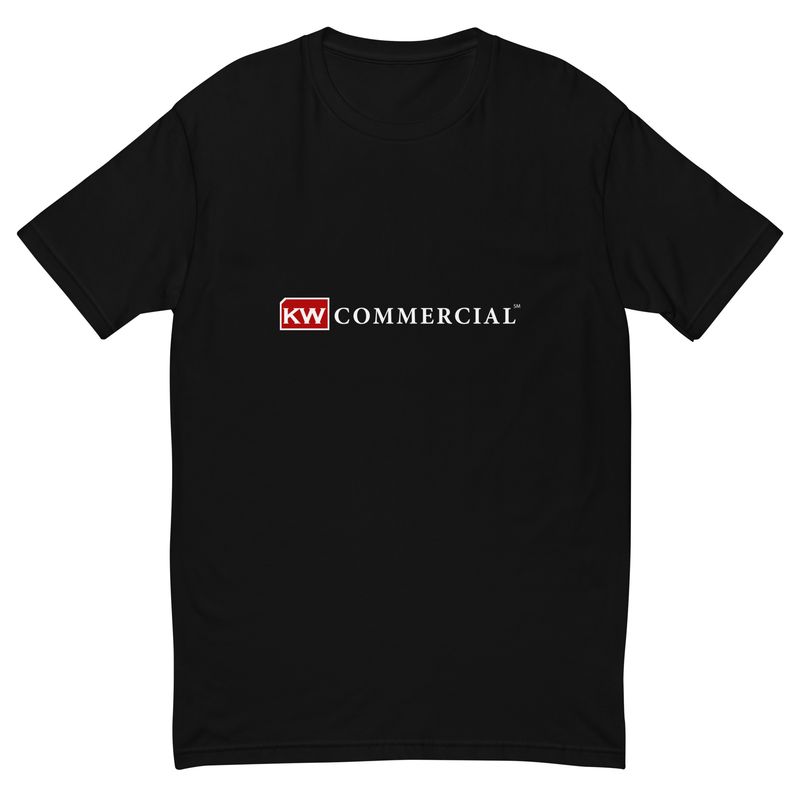 KW Commercial Black T-Shirt [Centered Logo]