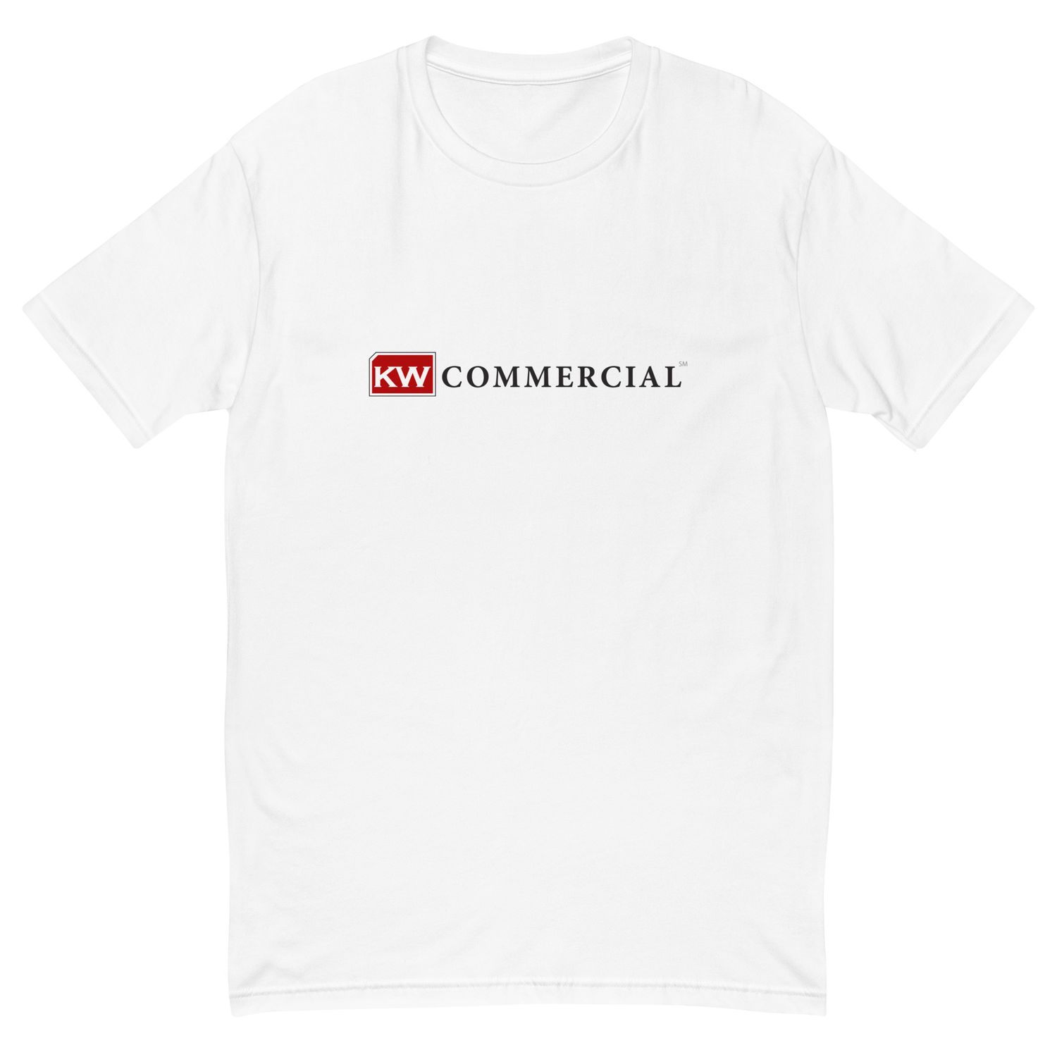 KW Commercial White T-Shirt [Centered Logo]