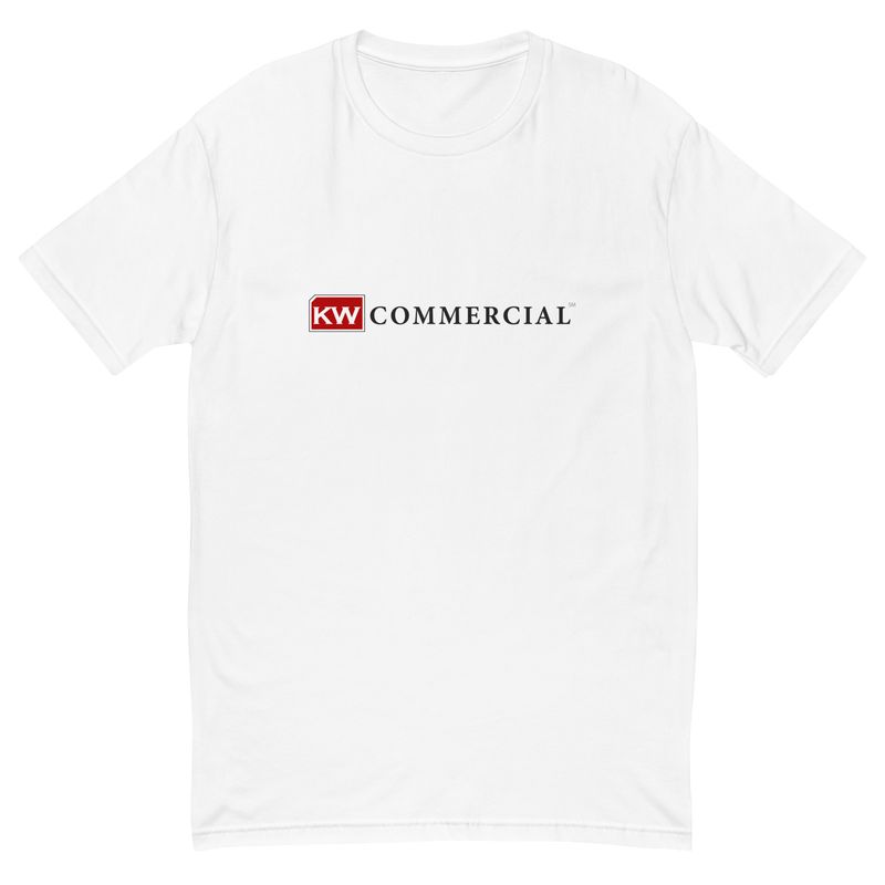 KW Commercial White T-Shirt [Centered Logo]
