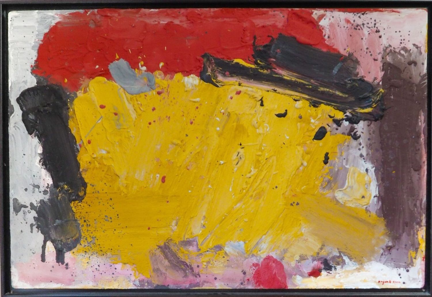Bram BOGART (1921-2012) Bram BOGART (1921-2012) "Composition abstraite"