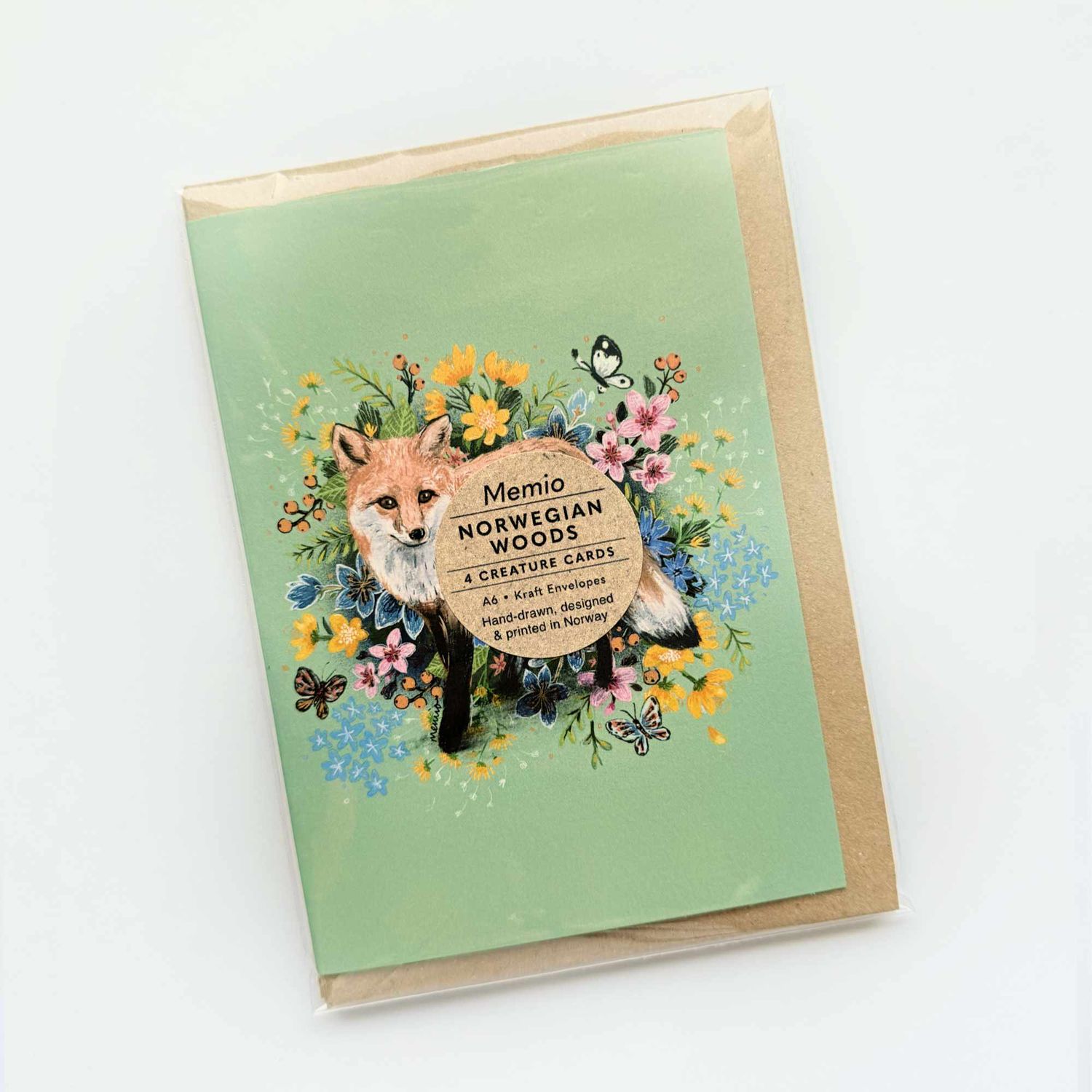 Norwegian Woods 4 Card Set