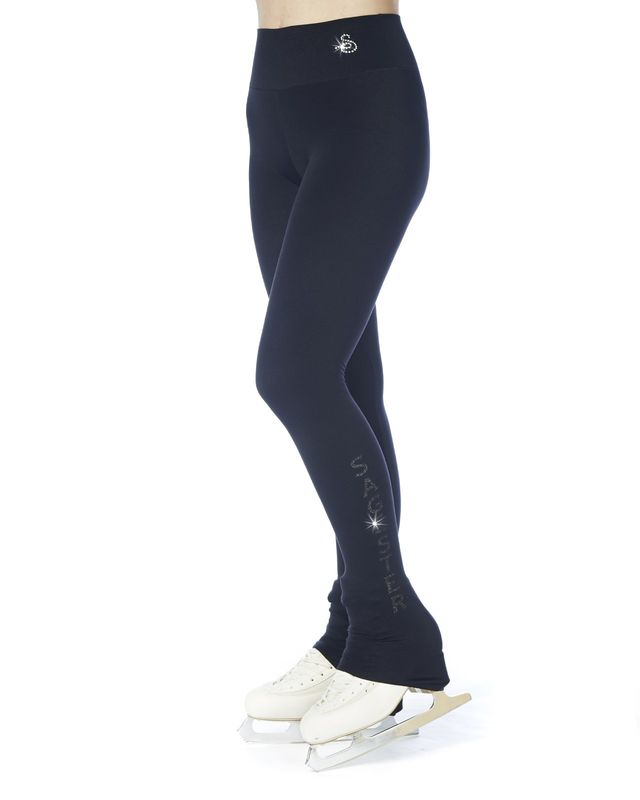 SAGESTER Warm microfibre leggings for skating