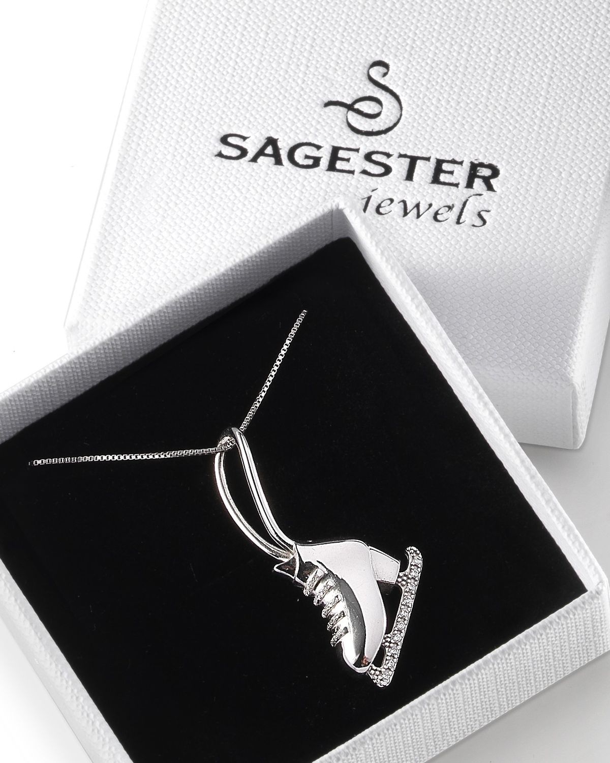 SKATE Silver necklace