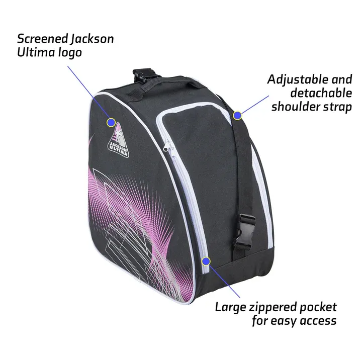 JACKSON ULTIMA SKATE BLACK/PINK BAG