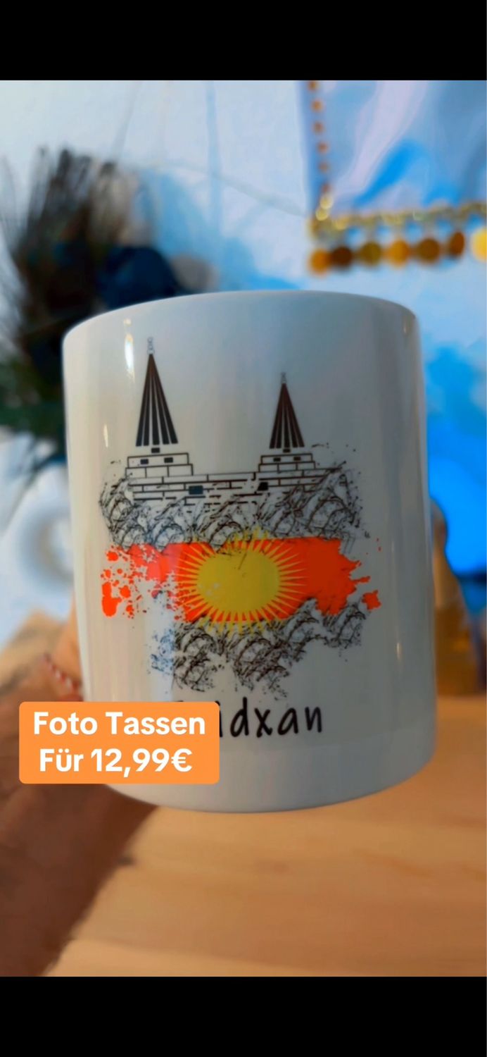 Ezidische Foto auf Tassen