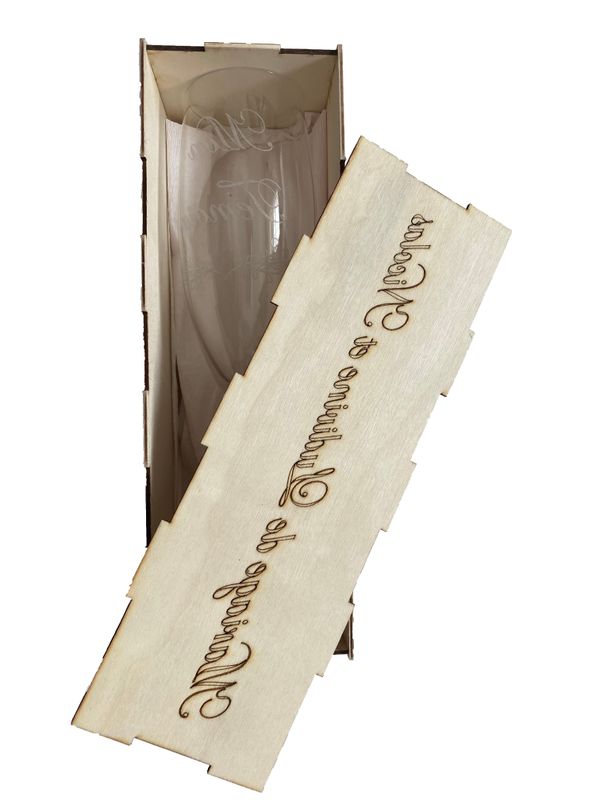 Flute à champagne personnalisée