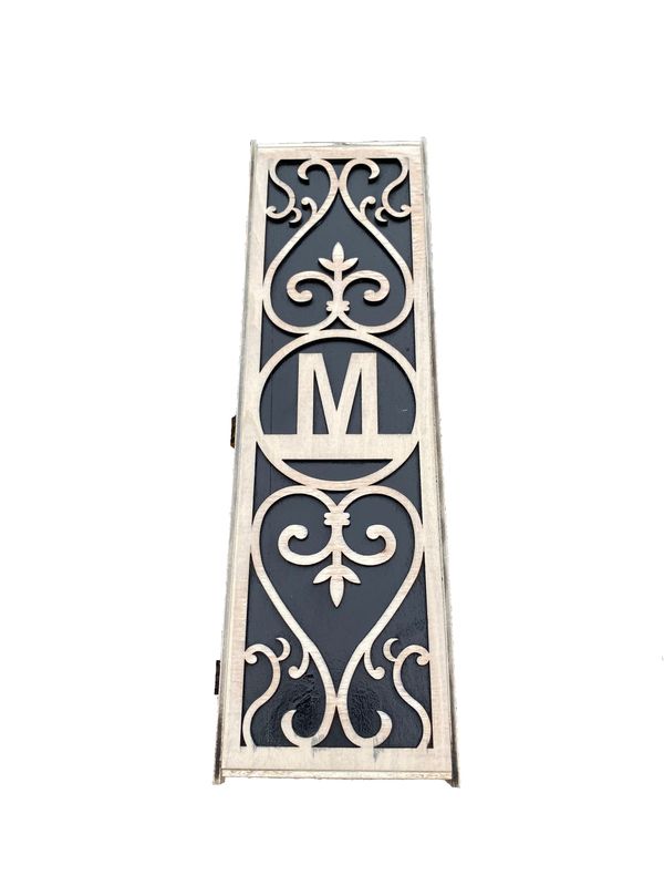 Boite bouteille de vin personnalisée oscillante