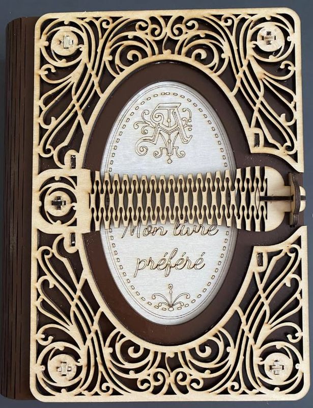 Ecrin cadeau pour livre personnalisé