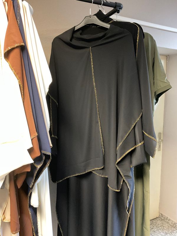 Abaya schwarz