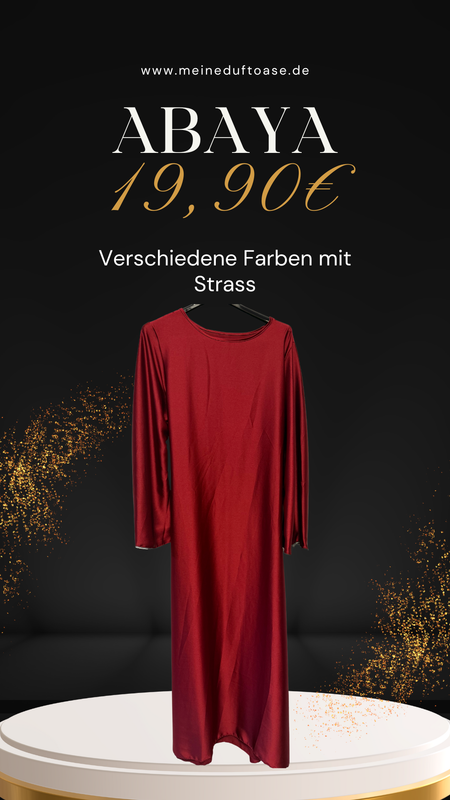Abaya mit Strass