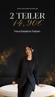 Sommer 2 Teiler Schwarz