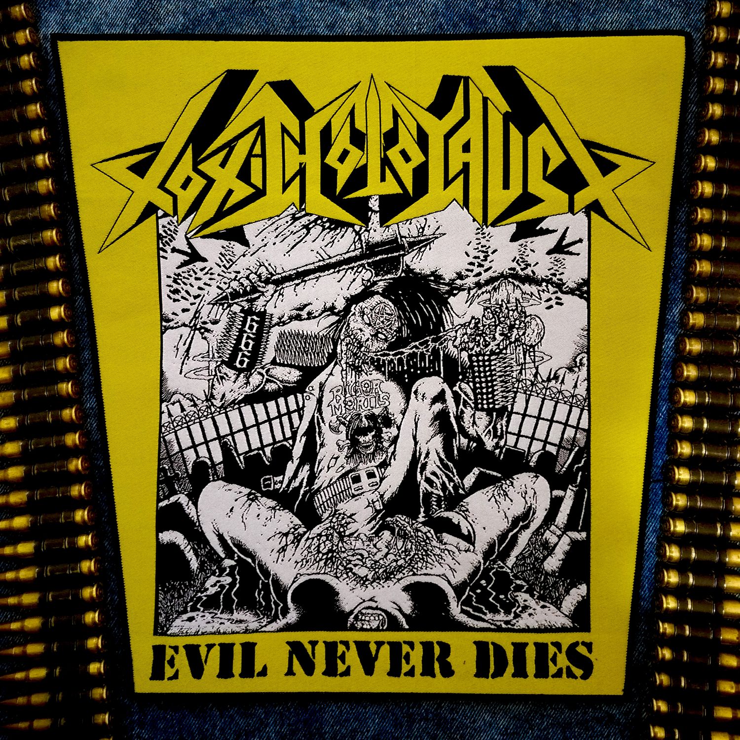 Toxic Holocaust Back Patch