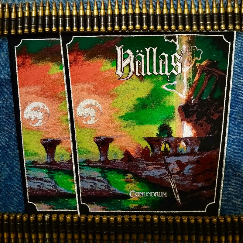 Hallas - Conundrum Back Patch