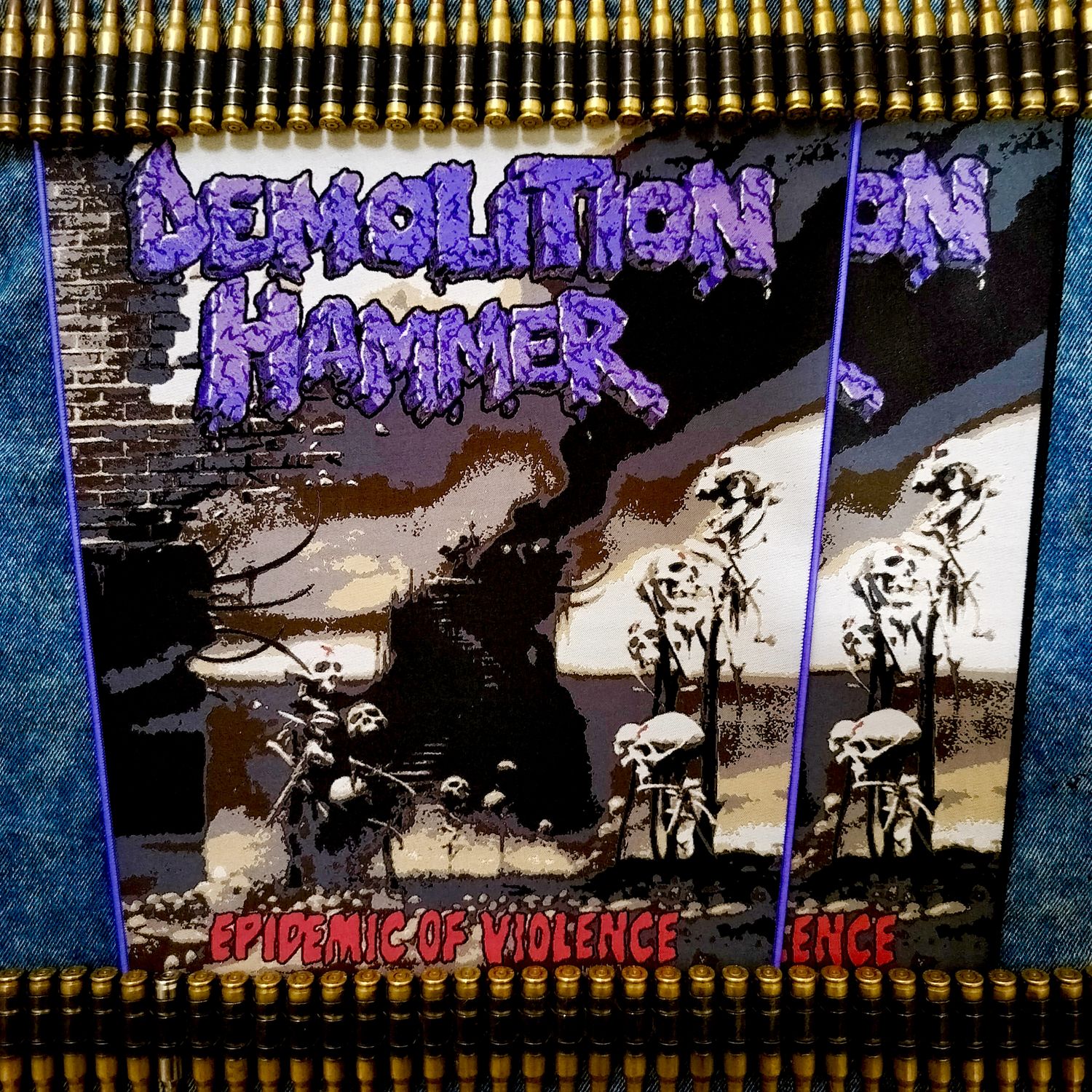 Demolition Hammer - Epidemic of Violence Backpatch