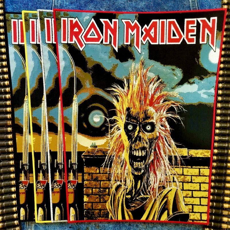 Iron Maiden Debut Back Patch