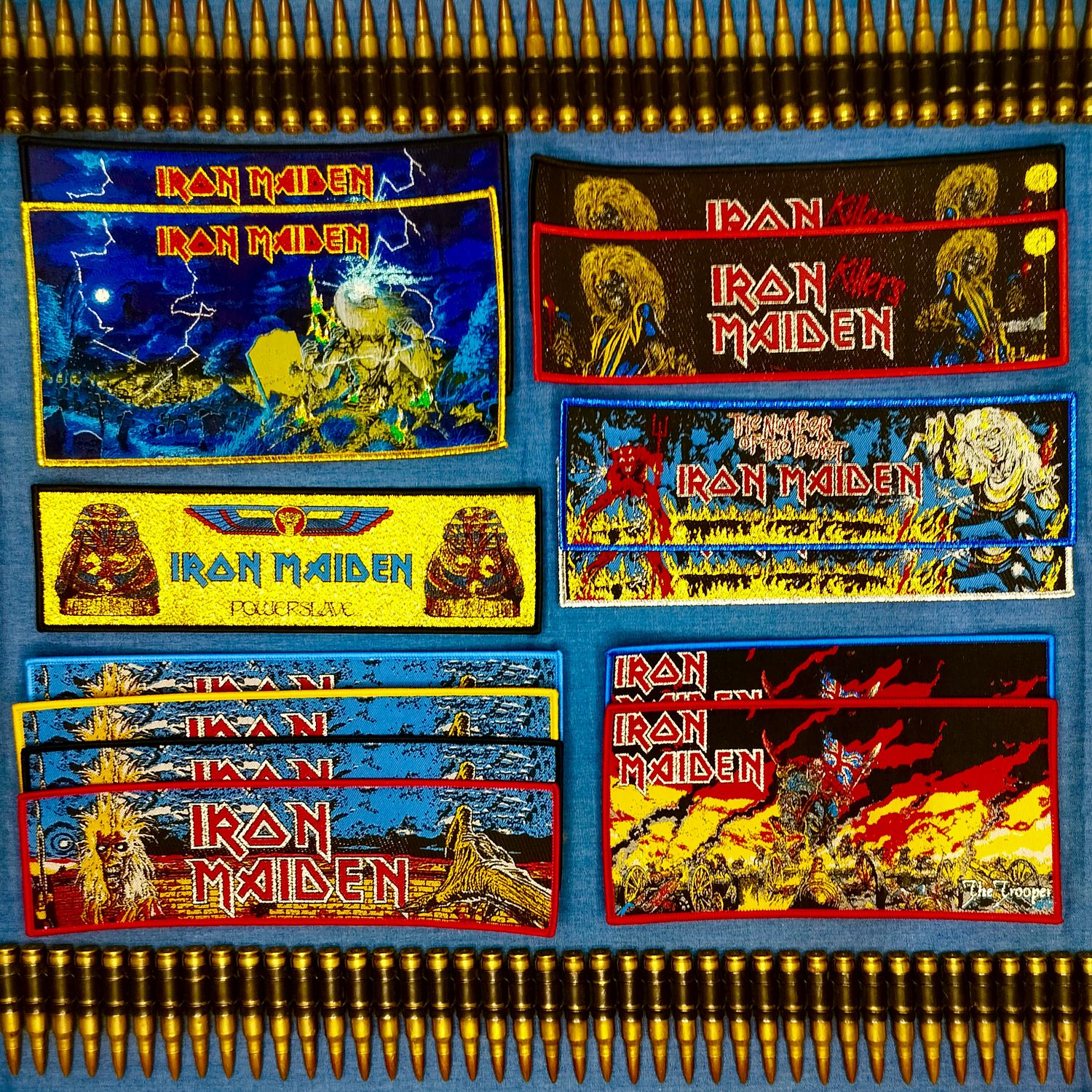 Import Patches - Iron Maiden Strips