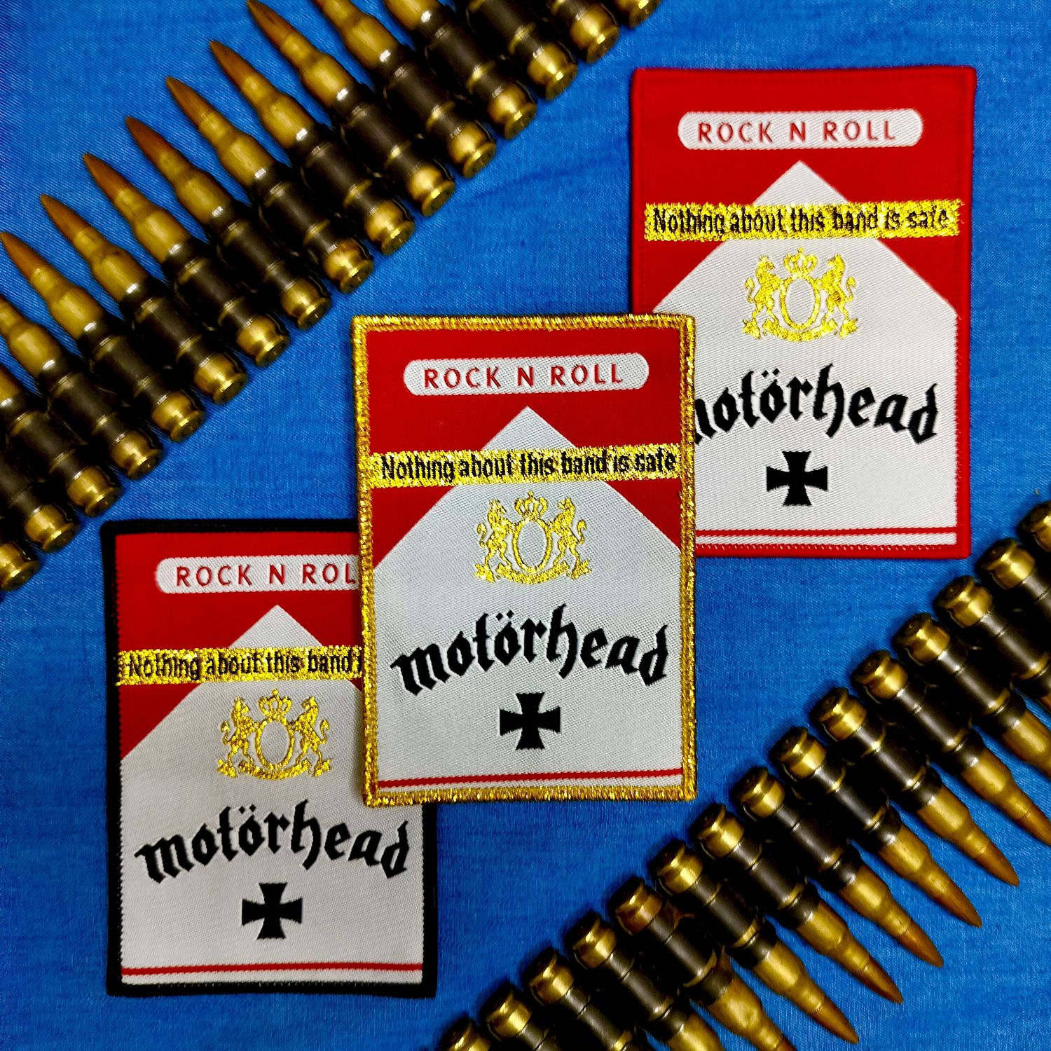 Motorhead Marlboro Patches