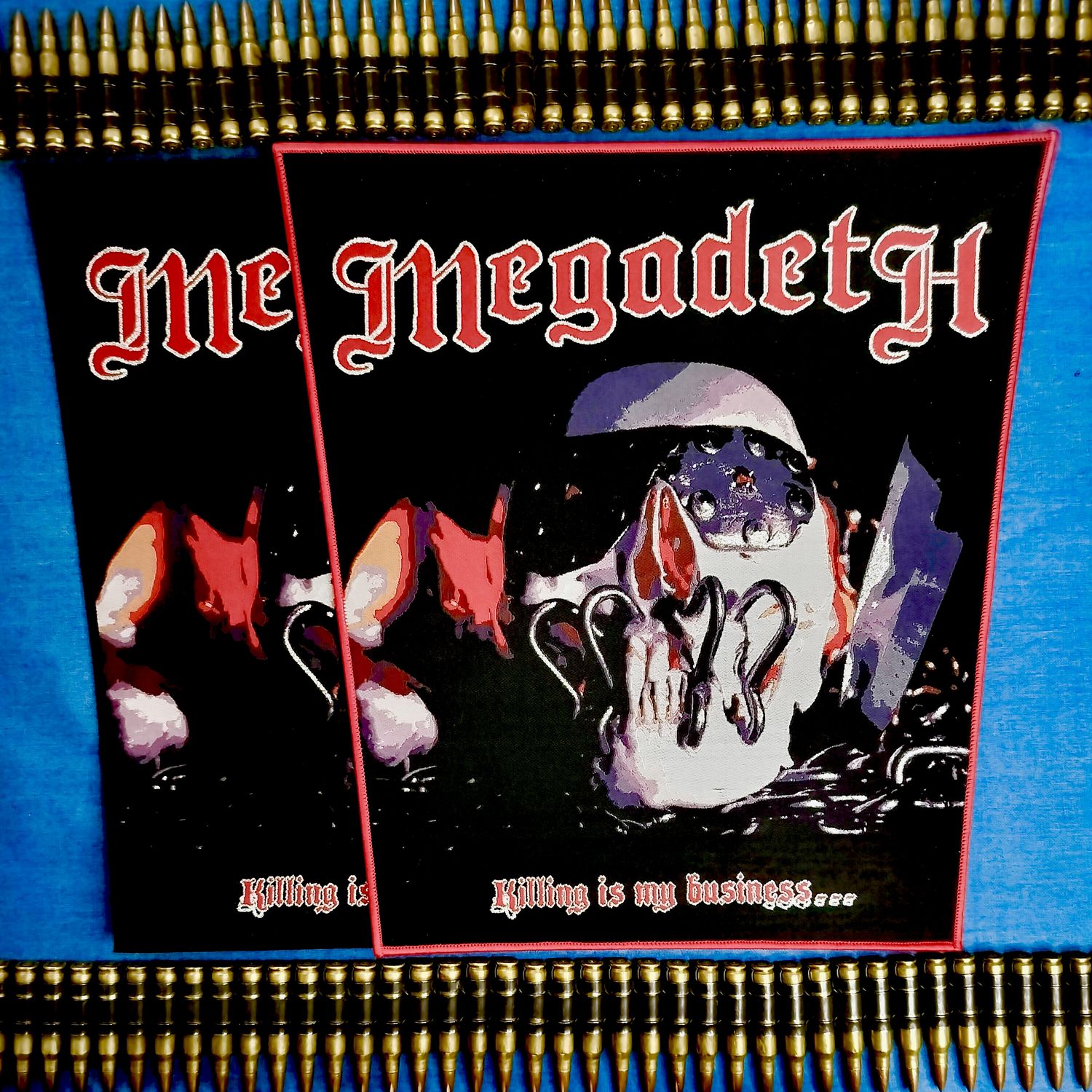 Megadeth - Killing Is My Business Back Patch