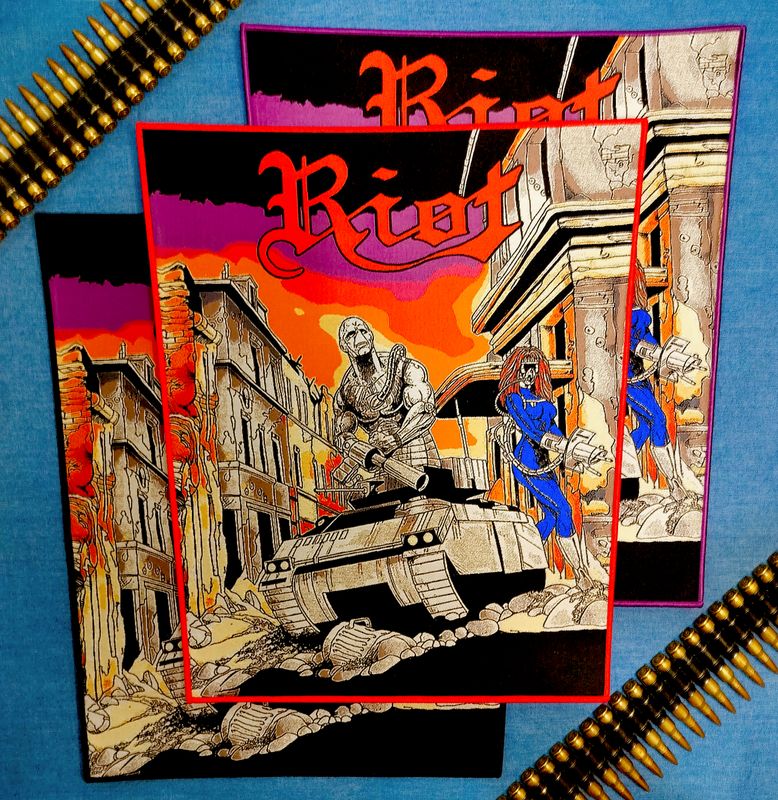 Riot - Thundersteel Backpatch