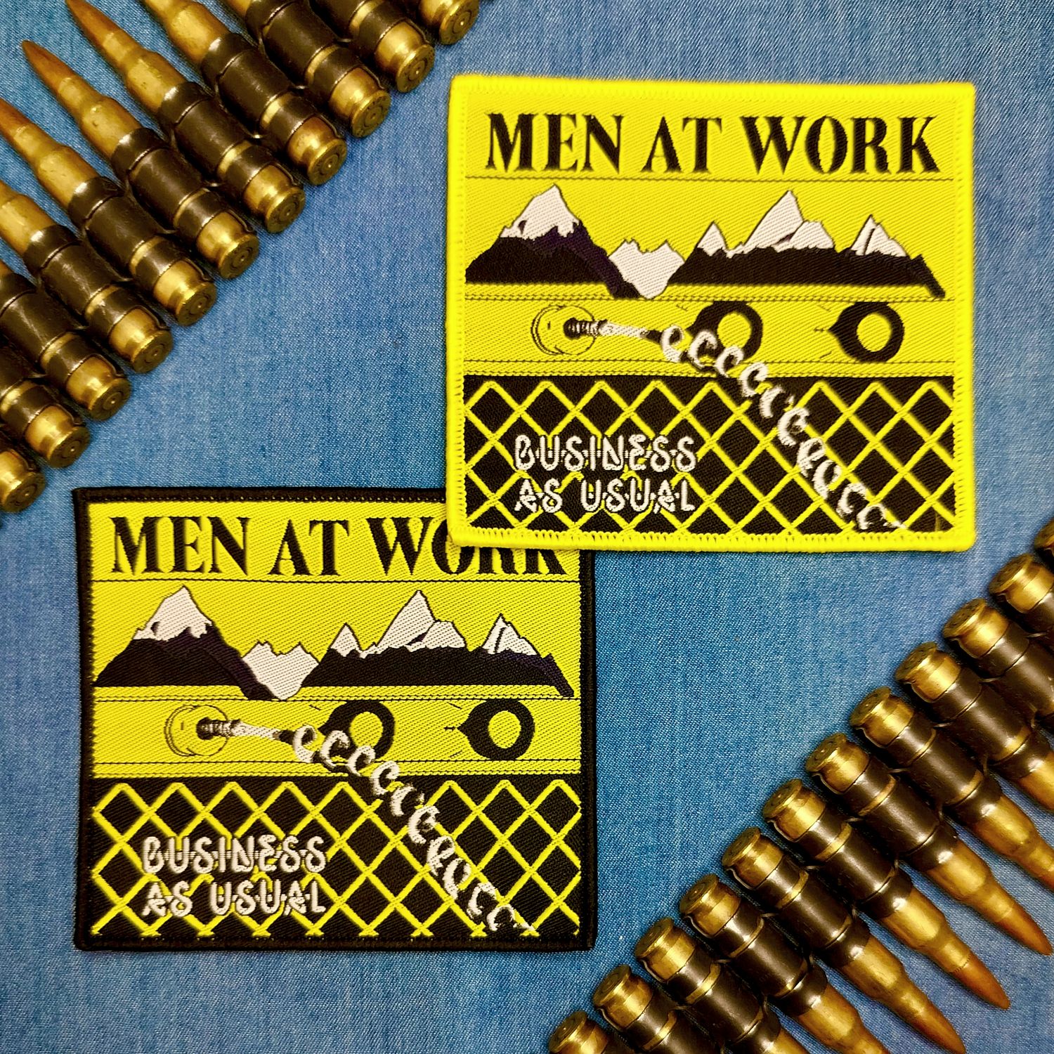 Men At Work Patch