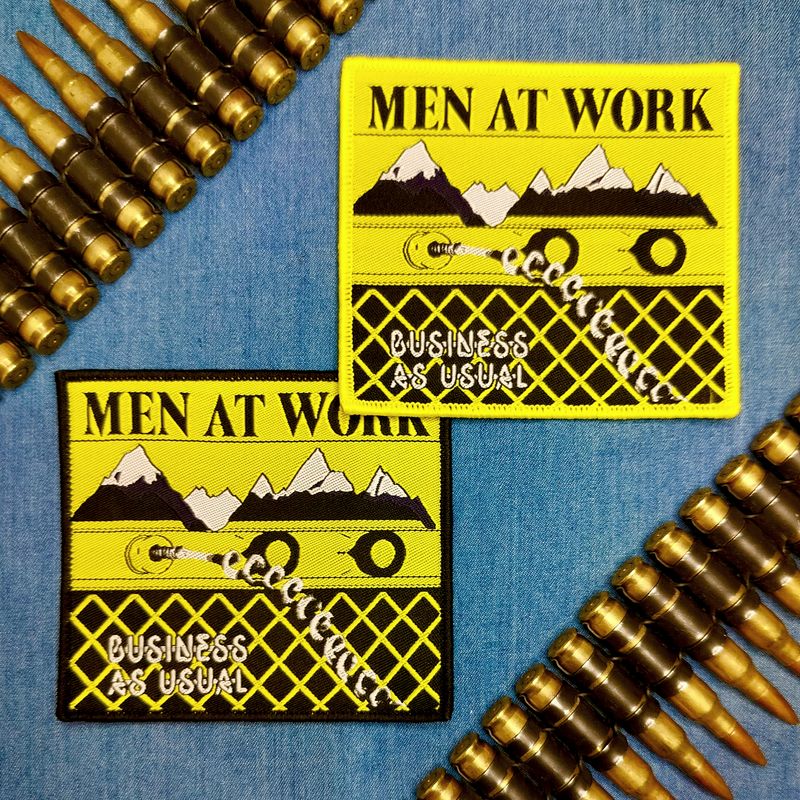 Men At Work Patch