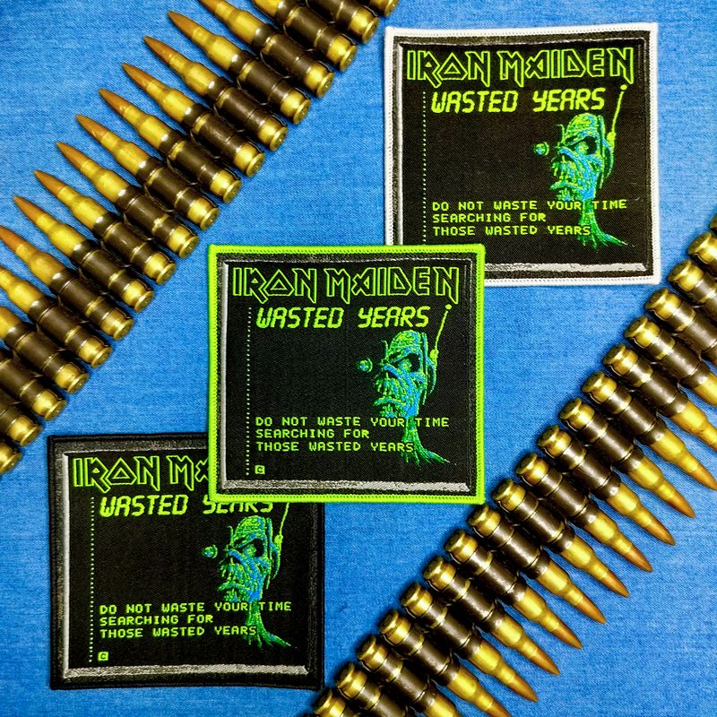 Iron Maiden - Wasted Years Patch