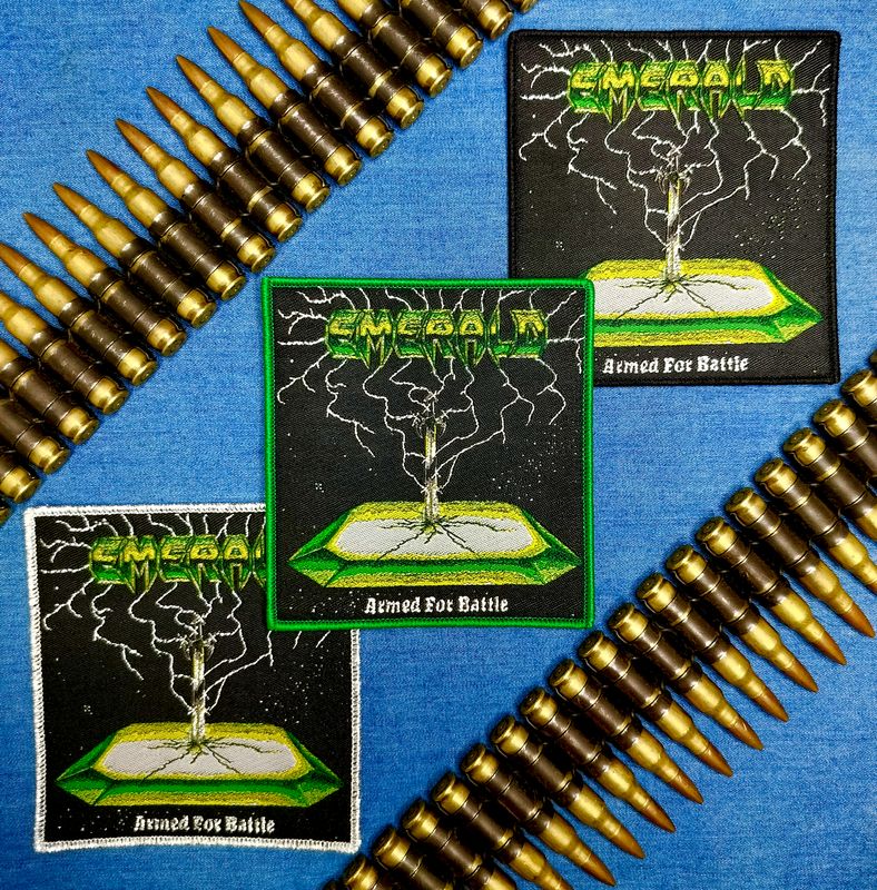 Emerald - Armed for Battle Patch