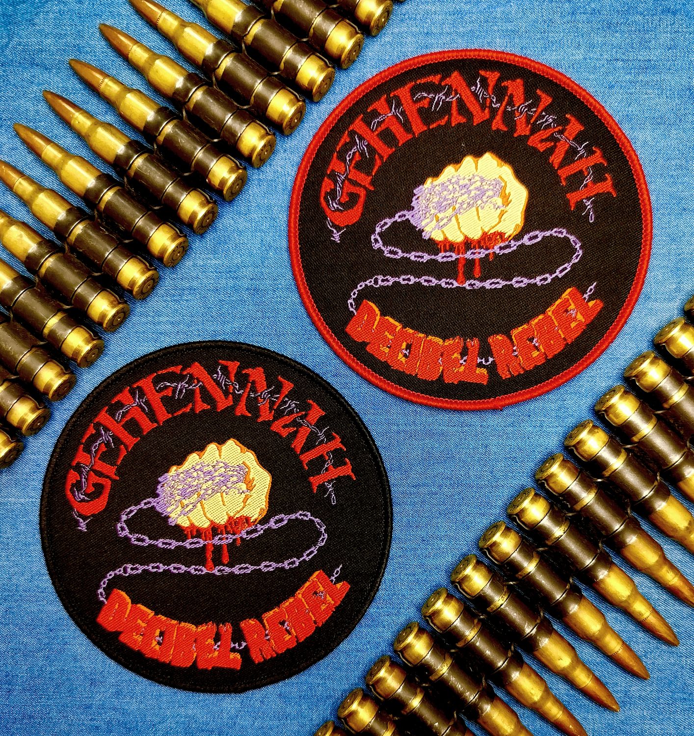 Gehennah - Decibel Rebel Patch